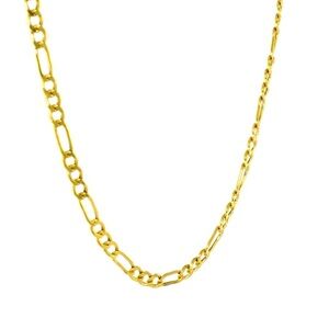 Figaro Link Chain 14K Yellow Gold 20 inch